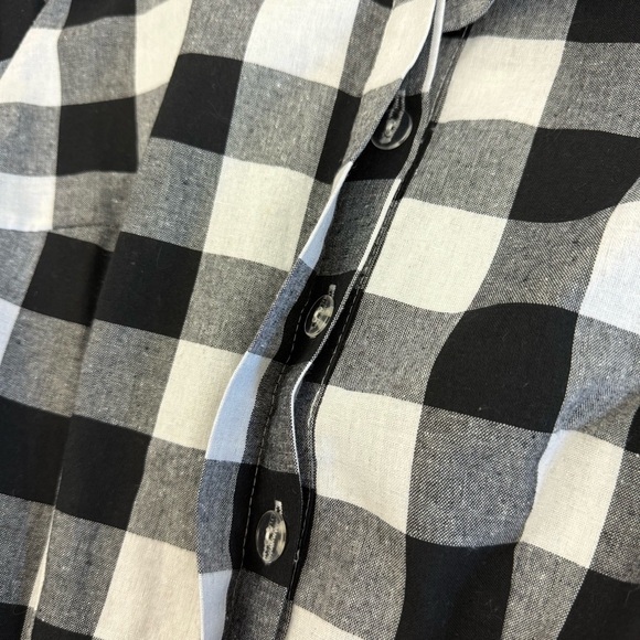 Collectif X ModCloth 50s Mara Check Midi Fit & Flare Shirtdress Shirt Dress - Picture 10 of 14